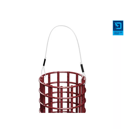 Delphin Longshot+ M távdobó feeder kosár 30 g