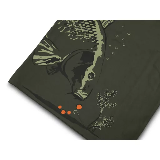 Delphin Catch Me Carp NX sötétzöld L póló