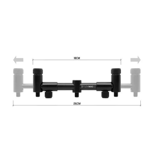 Delphin FlexiMAG Buzz állítható Buzz Bar L 18–25 cm kereszttartó