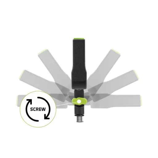 Delphin REAXE EvaBACK Feederbot tartó 36 cm feeder bottartó fej