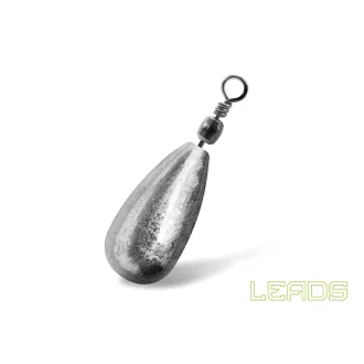 Delphin Körteólom forgóval forgós végólom 7 g 10 db