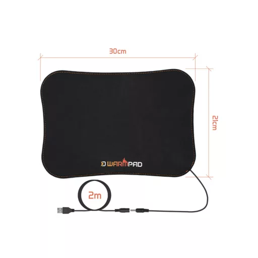 Delphin WarmPAD Elektromos fűtőpárna 30 × 21 cm
