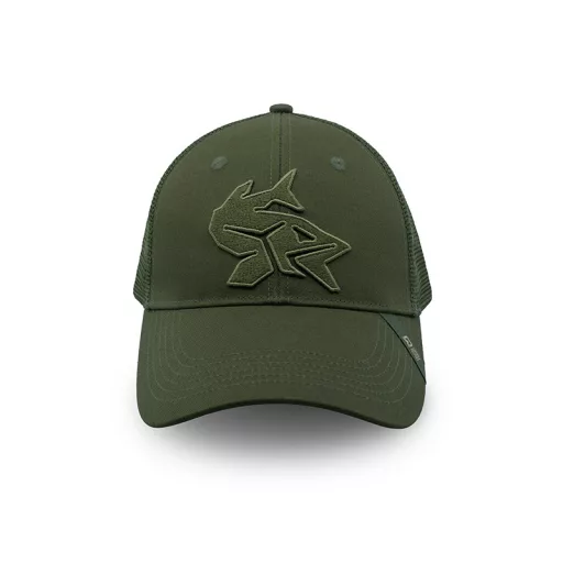 Delphin OutLINE Predator Trucker olívazöld UNI baseball sapka