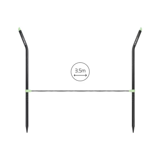 Delphin RangeX BEND távolság kimérő pálcák 65 cm távolságmérő