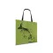Delphin ShopBAG Carp bevásárlótáska zöld/fekete bevásárlótáska 50 × 45 cm