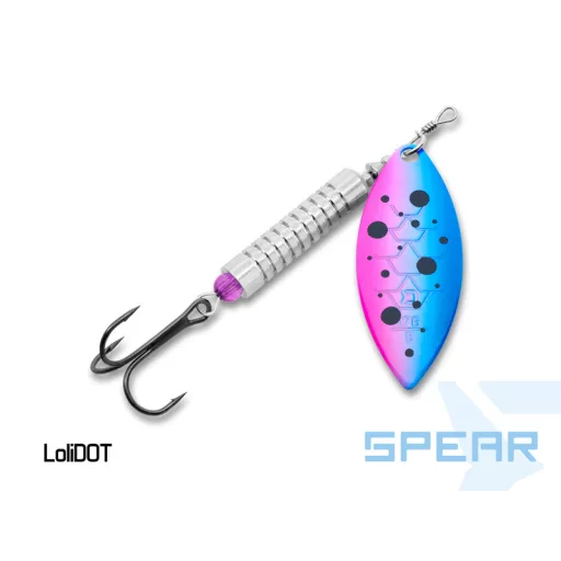 Delphin SPEAR Spinner méret.0 réz 3 g körforgó villantó