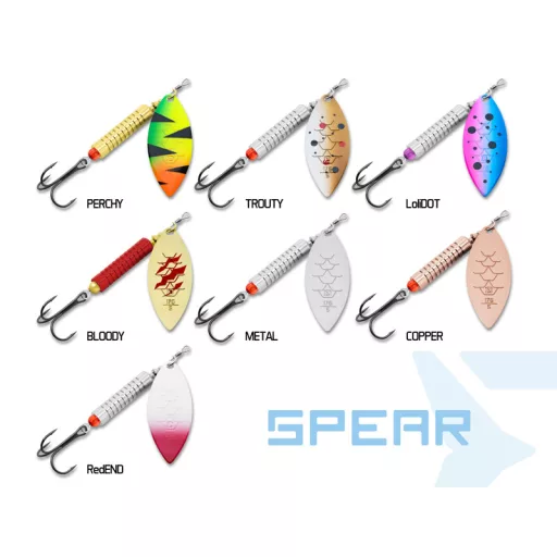Delphin SPEAR Spinner méret.1 PERCHY 6,2 g körforgó villantó
