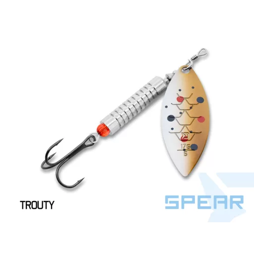 Delphin SPEAR Spinner méret.1 réz 6,2 g körforgó villantó