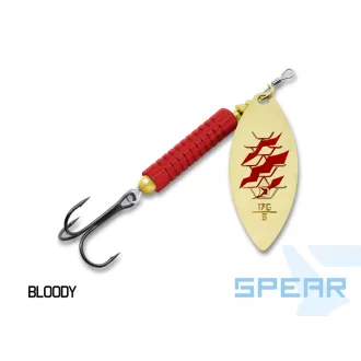   Delphin SPEAR Spinner méret.1 BLOODY 6,2 g körforgó villantó
