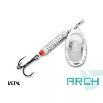   Delphin ARCH Spinner méret.3 METAL 10 g körforgó villantó