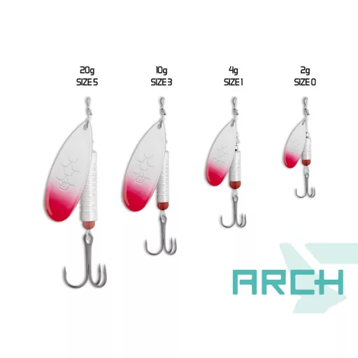 Delphin ARCH Spinner méret.3 METAL 10 g körforgó villantó
