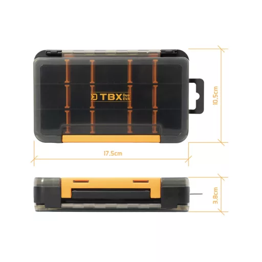 Delphin TBX Duo 175–15P EVA 175 × 105 × 38 mm aprócikkes doboz