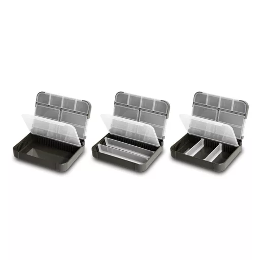 Delphin KlikBOX Duo 175–9P tároló 13 × 9,5 × 4 cm aprócikkes doboz