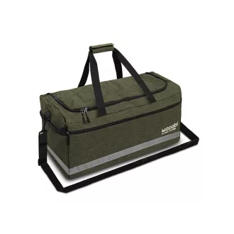   Delphin Wasabi CarryBIG fekete/zöld horgásztáska 62 × 24 × 30 cm