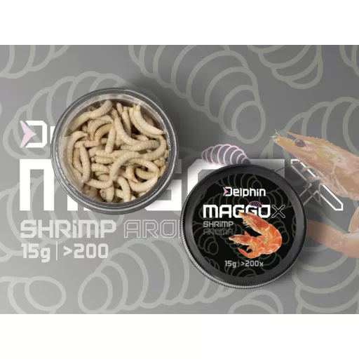 Delphin Műcsali Maggox Pop-Up Garnéla imitációs horogcsali