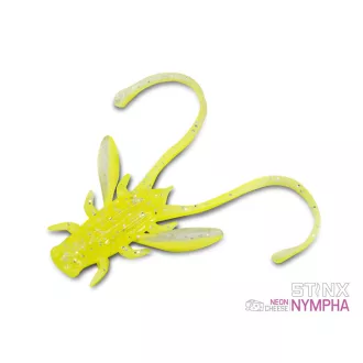   Delphin B! Stinx NYMPHA NEON 2,5 cm 0,9 g 20 db/csomag lágy műcsali