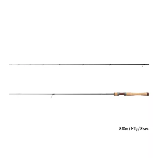 Delphin TROUTERA SoftLURE 180 cm 0,5–6 g 2 részes pergető horgászbot