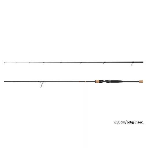 Delphin Hardz 230 cm 60 g 2 részes pergető horgászbot