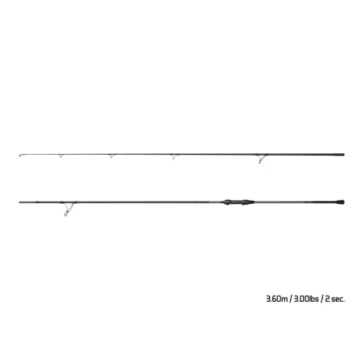 Delphin CorsaBLACK NERO 300 cm 2,25 lb 2 részes pontyozó horgászbot