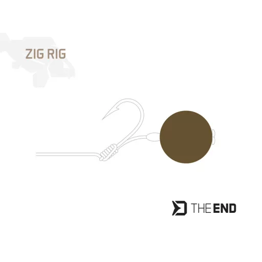 Delphin Theend Zig Rig Mix 12 mm imitációs horogcsali 10 db