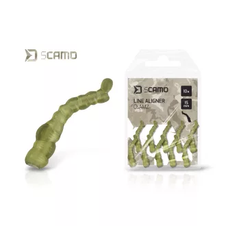   Delphin sCAMO Clamz horogbefordító 15 mm horogbefordító 10 db/csomag