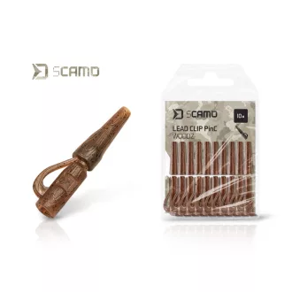   Delphin sCAMO PinC Woodz ólom tartó ólomkapocs 10 db/csomag