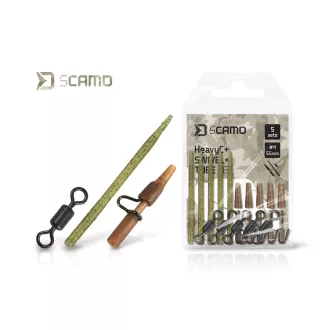   Delphin sCAMO HeavyC + + Tube szett #4 pontyozó szerelék készlet 5 db/csomag