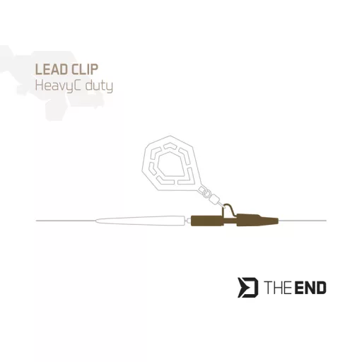 Delphin THE END HeavyC duty Ground ólomkapocs 10 db/csomag