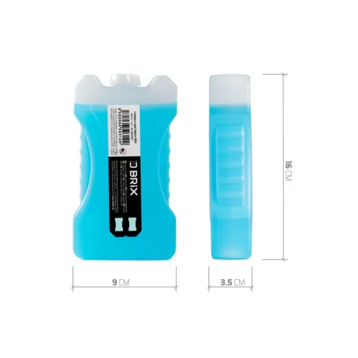 Delphin Brix 400 ml jégakku 16 × 9 × 3,5 cm