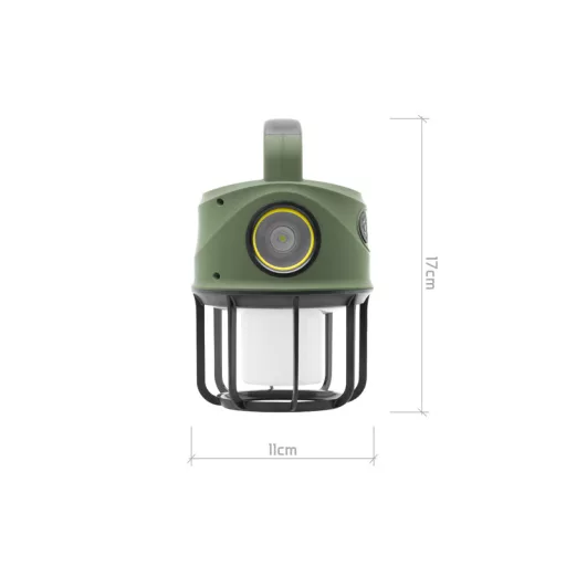Delphin Multix 3W 4400mAh 3W 450lm 4400mAh 17 × 11 cm kempinglámpa