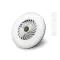 Delphin Ventix Ventilátor világítással 7W 4400mAh 4400 mAh 17 × 6,5 cm kempinglámpa