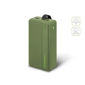   Delphin Powerbank PoweriX 27 000 mAh 27 000 mAh 135 × 70 × 40 mm elem