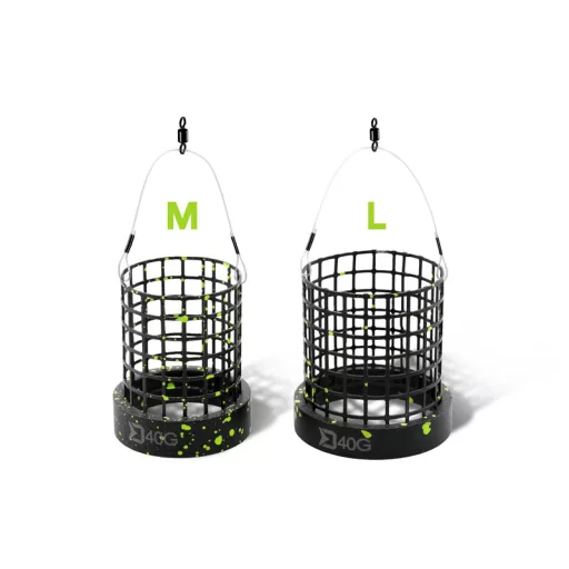 Delphin ECO Round ólommentes L távdobó feeder kosár 80 g