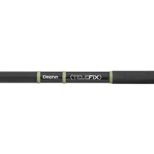 Delphin TELEFIX C2 g Tele 180 cm nyéllel 2 részes 100 × 100 cm teleszkópos bojlis merítő