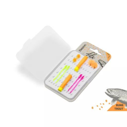 Delphin FLY Műlégy készlet Bung 10 db Bung pisztráng 10 db/csomag műlégy