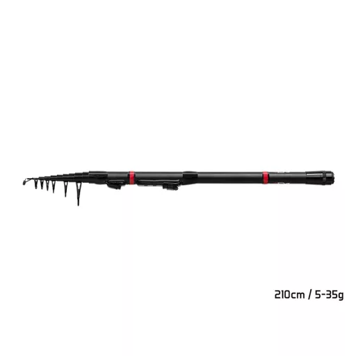Delphin PocketROCKET 210 cm 5–35 g bolognai horgászbot