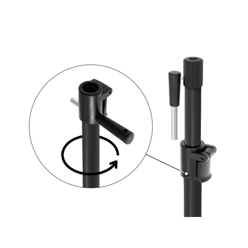 Delphin BlackSTIX leszúró 60–95 cm