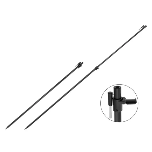 Delphin BlackSTIX leszúró 80–130 cm