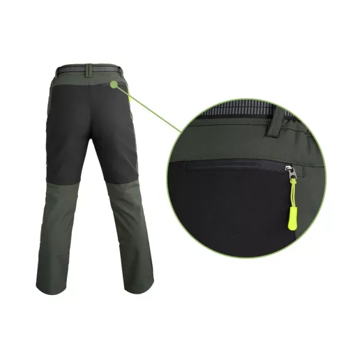 Delphin ThermoTEX Plus+ Kültéri sötétzöld-fekete nadrág S