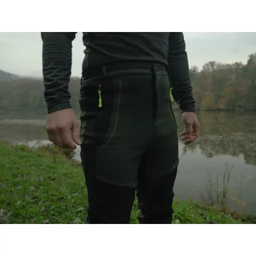 Delphin ThermoTEX Plus+ Kültéri sötétzöld-fekete nadrág 3XL