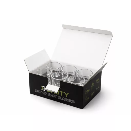 Delphin Shoty 6 az 1-ben pálinkás pohárszett 6 × 55 ml
