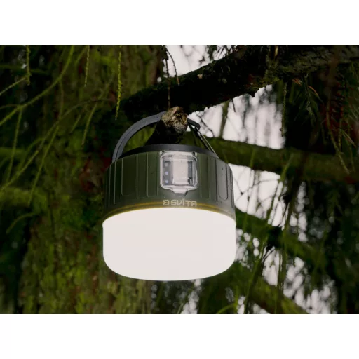 Delphin SVITA kemping lámpa távirányítóval 4W 180lm 3600mAh 10 × 11 cm kempinglámpa