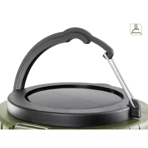 Delphin SVITA kemping lámpa távirányítóval 4W 180lm 3600mAh 10 × 11 cm kempinglámpa