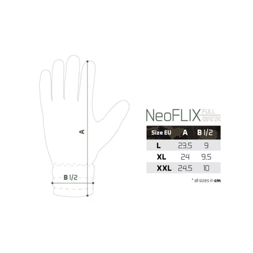 Delphin NeoFLIX Banx Béléssel neoprén kesztyű L