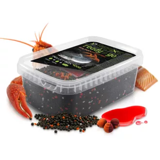   Delphin Pellet Box Reaxe Ready&go Lazac–rák + Booster+ Waft 10 mm 400 g + 120 ml etetőpellet