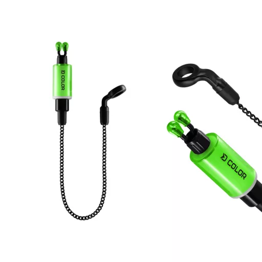 Delphin COLOR 2 db kék/piros láncos kapásjelző szett