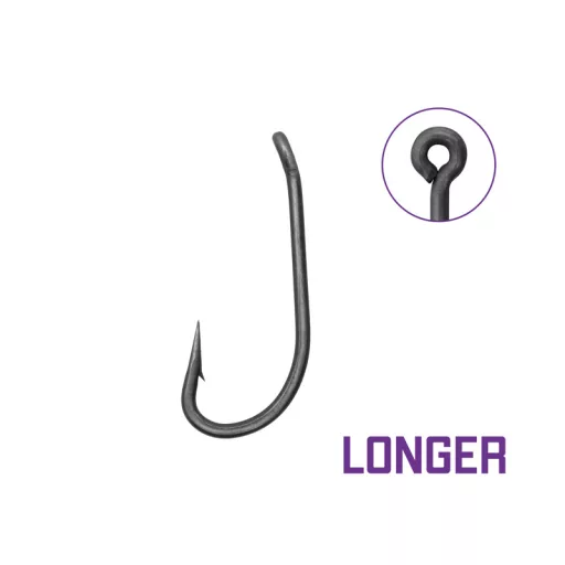 Delphin Thorn Longer 11 × 2-es bojlis szakállas horog