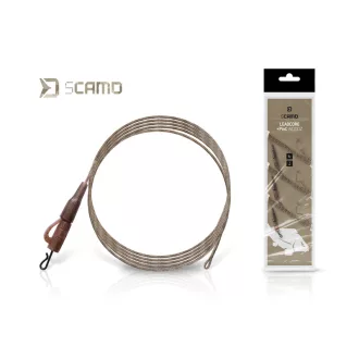   Delphin sCAMO Leadcore + PinC Woodz 100 cm pontyozó szerelék 3 db/csomag