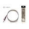 Delphin sCAMO Leadcore + PinC Woodz 100 cm pontyozó szerelék 3 db/csomag