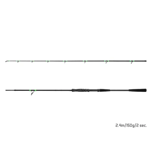 Delphin MonstaX 190 cm 150 g 2 részes harcsázó horgászbot